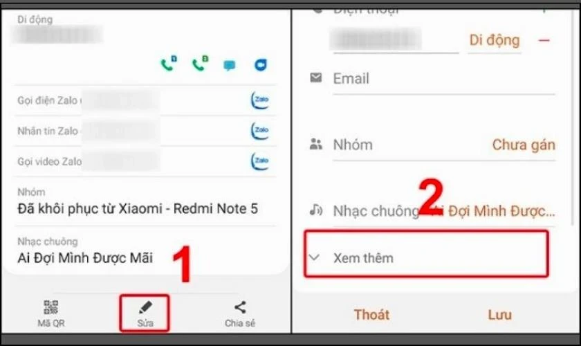 nhạc chuông điện thoại cài đặt tin nhắn