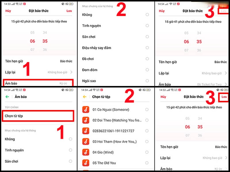 nhac chuông điện thoại samsung báo thức mp3