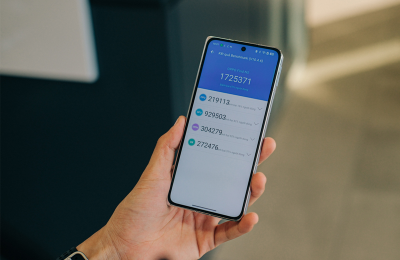 OPPO Find N5 sở hữu chip Snapdragon 8 Elite 7 lõi