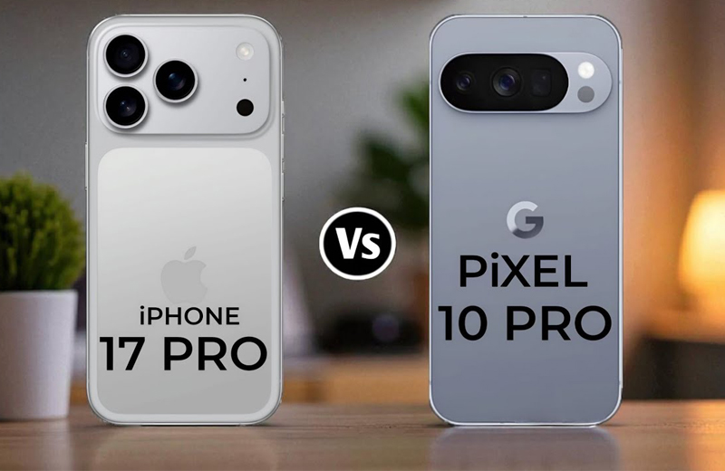 So sánh iPhone 17 Pro với Pixel 10 Pro