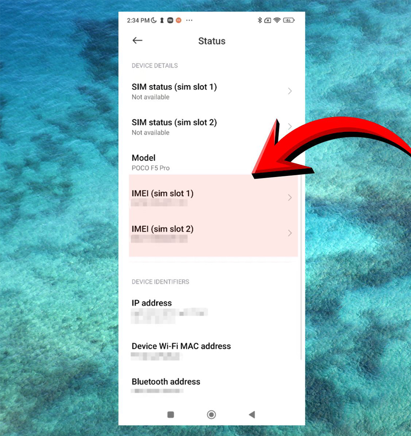 Check trong Cài đặt điện thoại Xiaomi bước 3