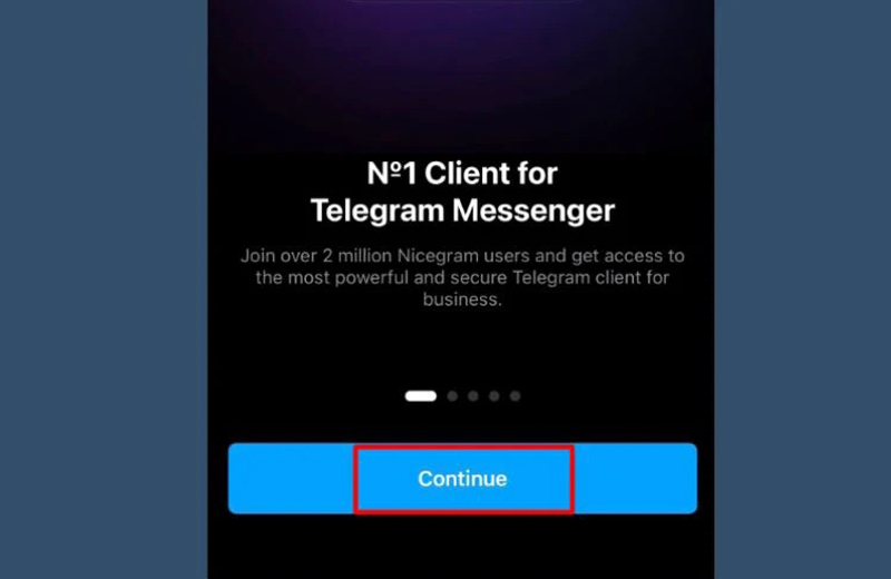 Hướng dẫn chi tiết cách đăng ký Nicegram