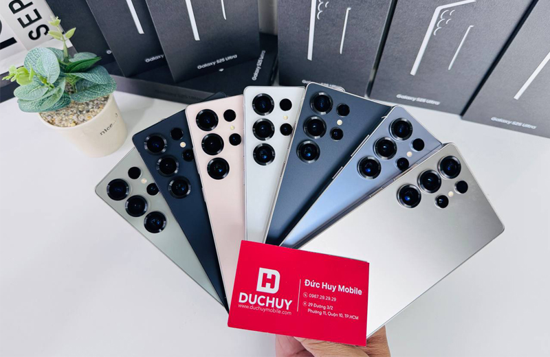 Galaxy S25 Ultra có màn hình Dynamic AMOLED 2X 6.9 inch