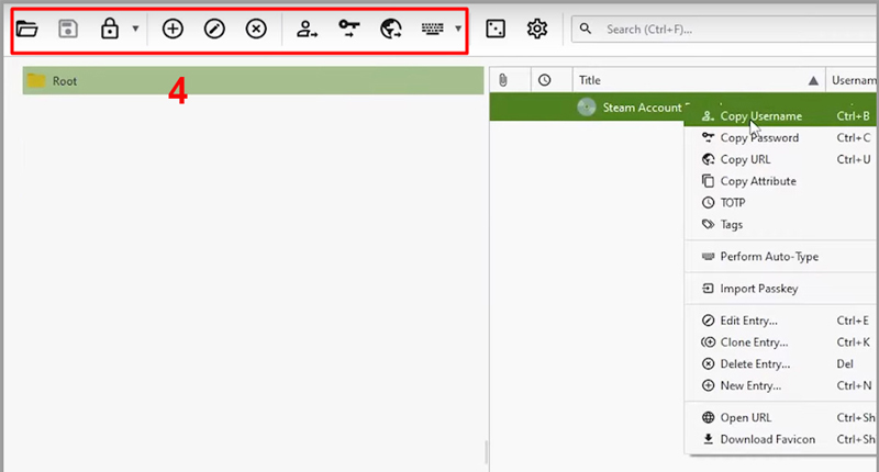 bạn có thể chỉnh sửa, xóa, tìm kiếm thông tin tài khoản