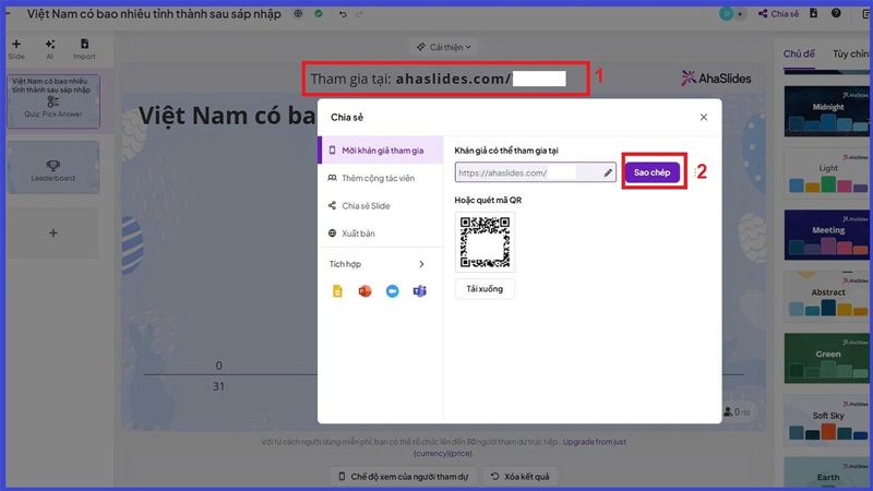 Thuyết trình và chia sẻ