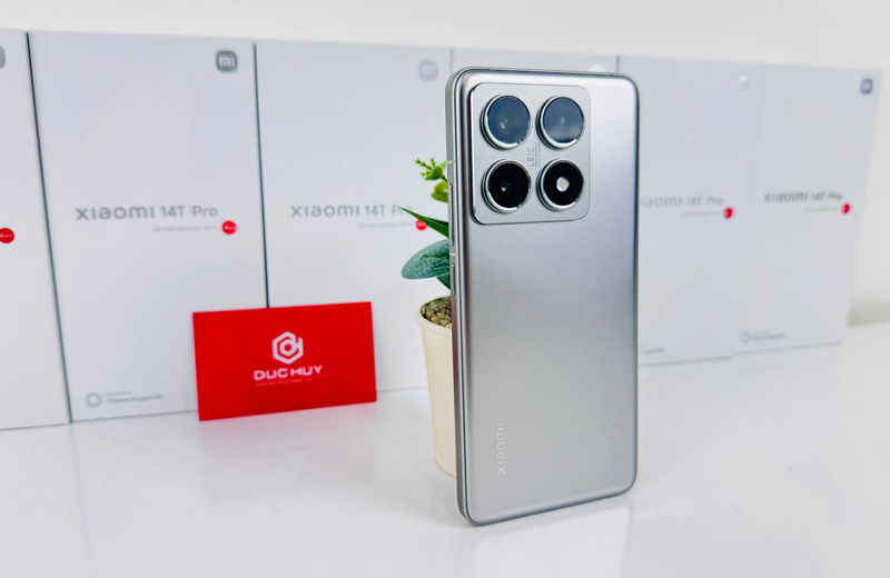 Xiaomi 14T Pro được trang bị khung viền hợp kim nhôm 6M13 
