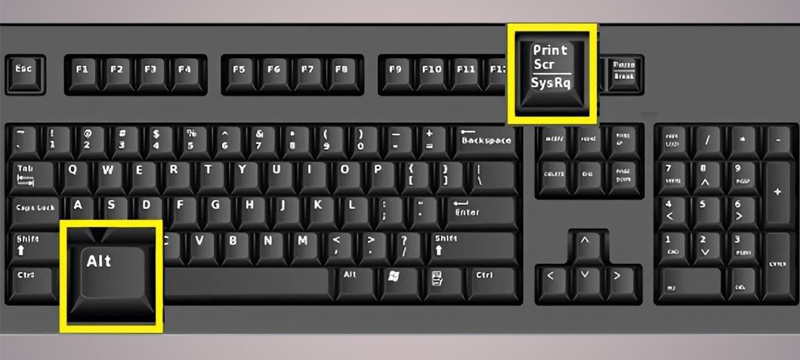 Chụp cửa sổ đang mở trên Windows