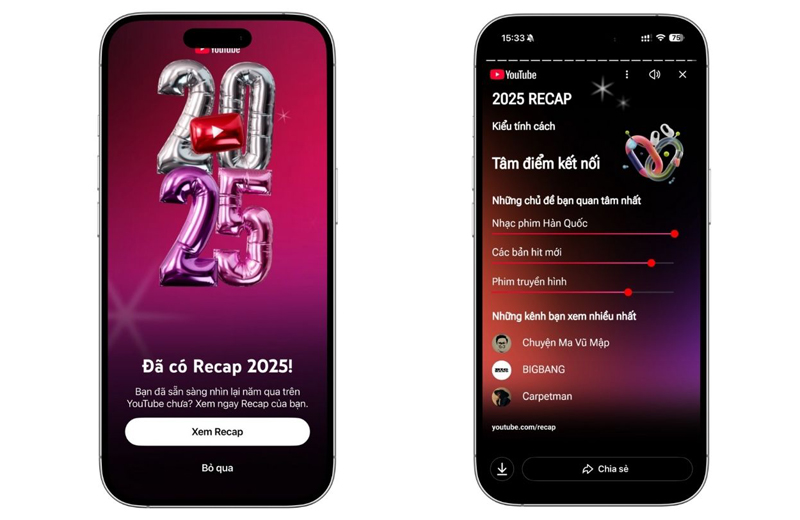Hướng dẫn chi tiết cách xem YouTube Recap trên điện thoại