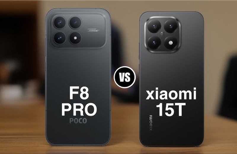 So sánh Xiaomi POCO F8 Pro với Xiaomi 15T