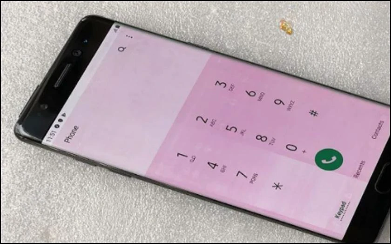 ảnh hưởng màn hình samsung bị lưu ảnh