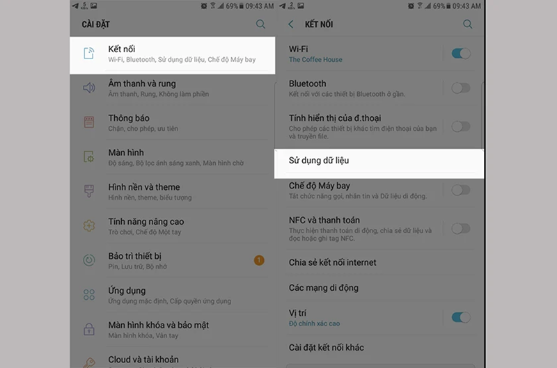 cách chia sẻ wifi trên samsung kết nối