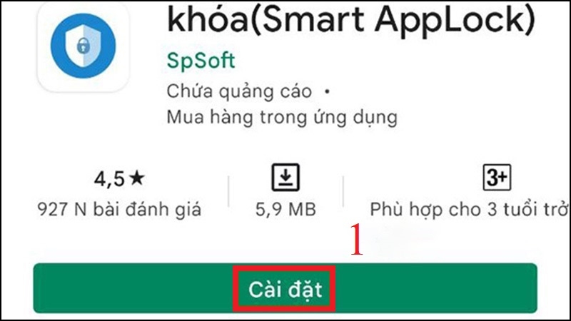 cách khóa ứng dụng trên samsung bằng app lock