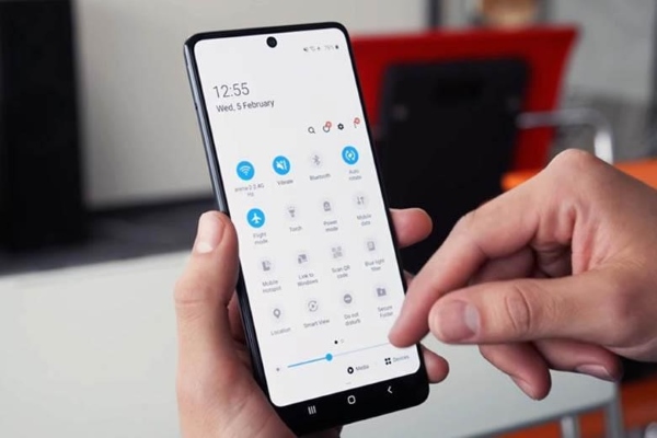 cách quay màn hình samsung oneUi