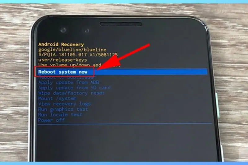 cách reset điện thoại samsung reboot