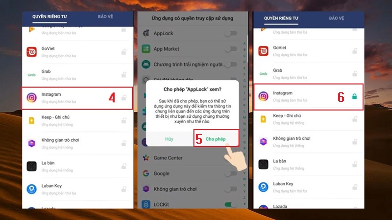 cách đặt mật khẩu ứng dụng trên samsung applock
