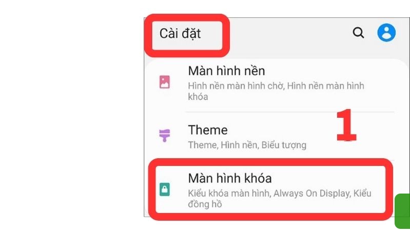 cách đặt mật khẩu ứng dụng trên samsung bằng bảo mật vân tay