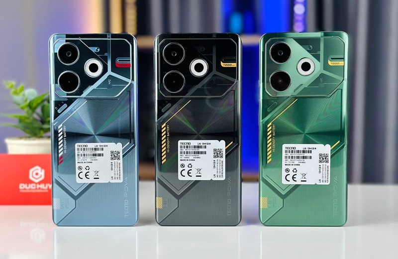 điện thoại chơi game giá rẻ tecno pova 6 neo