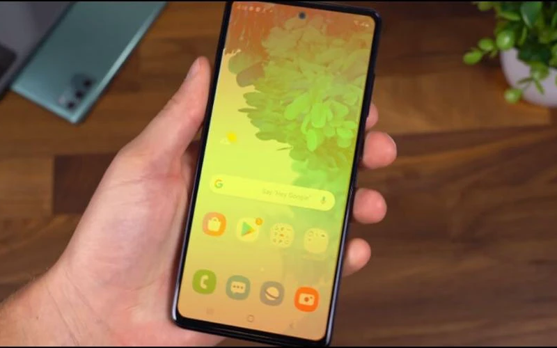nguyên nhân màn hình samsung bị lưu ảnh