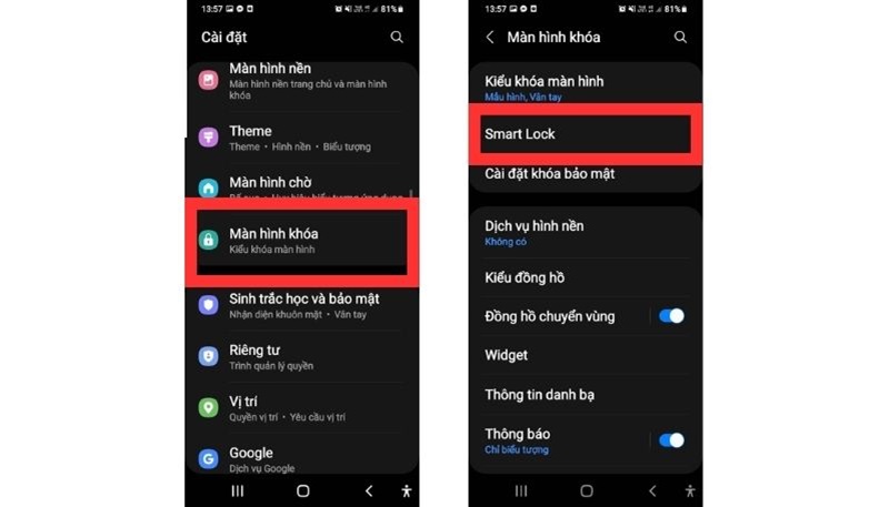 quên mật khẩu điện thoại samsung màn hình khóa