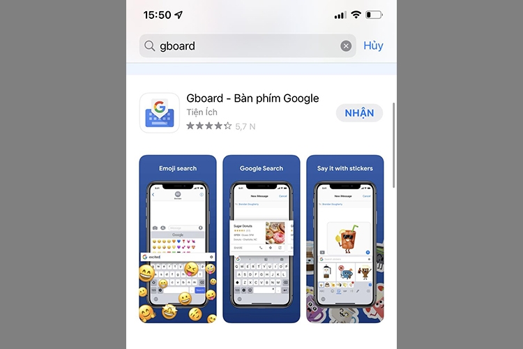 thay đổi bàn phím điện thoại vivo app gboard