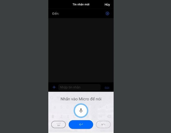 thay đổi bàn phím điện thoại vivo bằng giọng nói