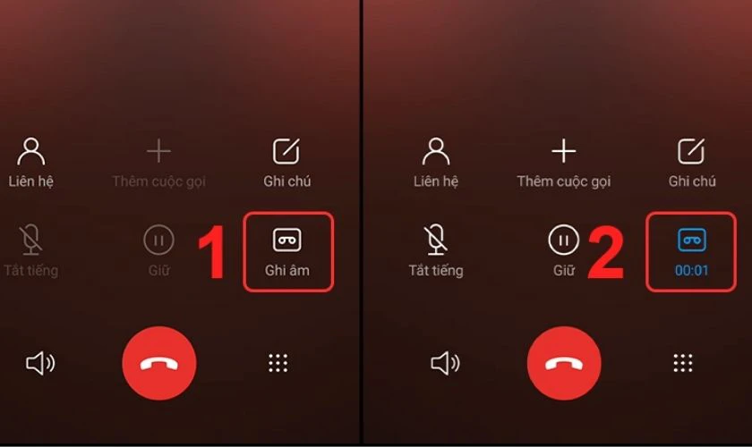 cách ghi âm cuộc gọi điện thoại xiaomi