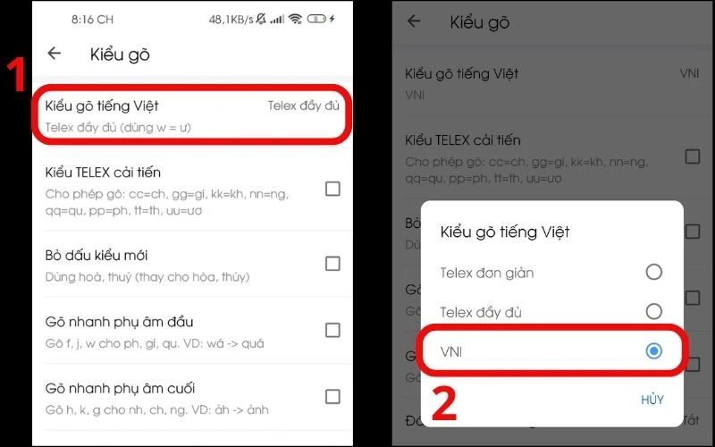 cài đặt key kiểu gõ tiếng việt trên xiaomi