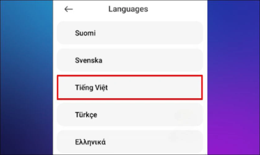 hoàn thành cài tiếng việt cho xiaomi redmi
