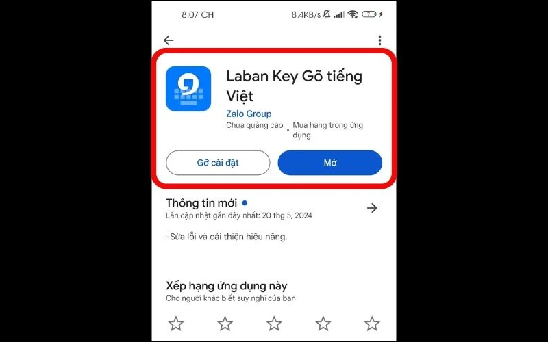 kiểu gõ tiếng việt trên xiaomi