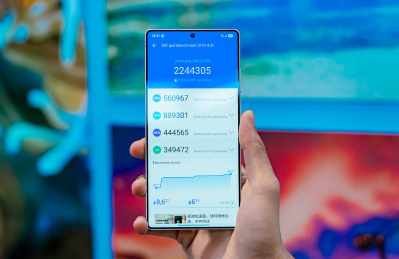 so sánh galaxy s24 ultra và galaxy s25 ultra điểm hiệu năng