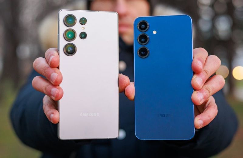 So sánh S25 Ultra với S25 Plus thiết kế 