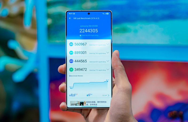 So sánh Galaxy S25 Ultra và iPhone 16 Pro Max điểm hiệu năng