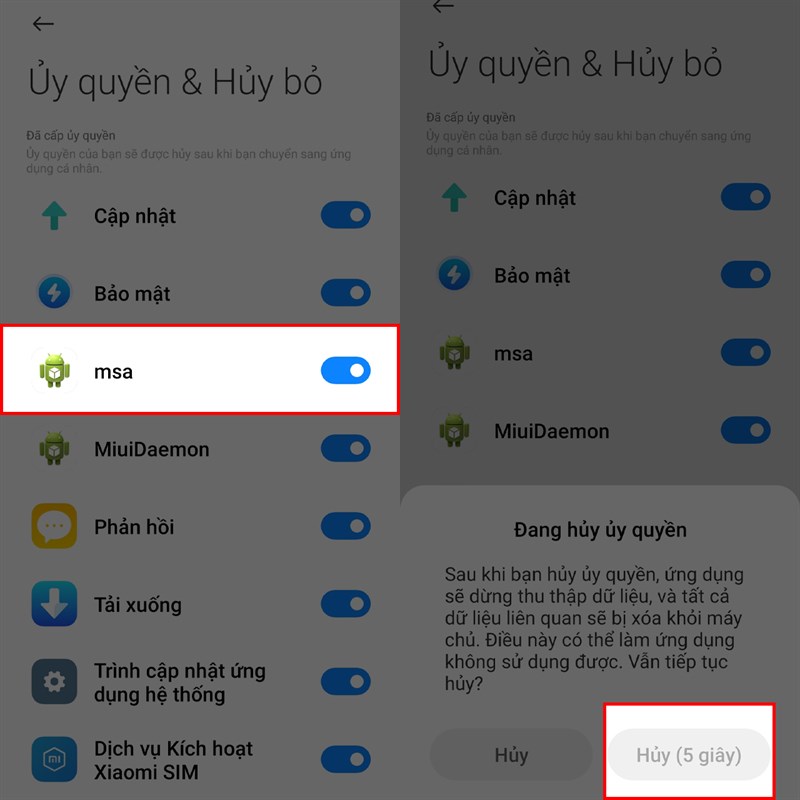 tắt quảng cáo trên msa