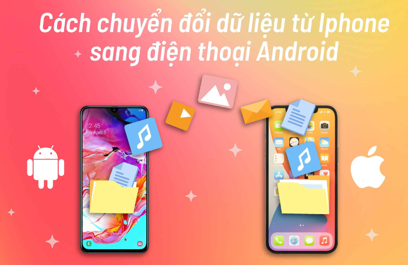 cách chuyển dữ liệu từ iPhone sang Android