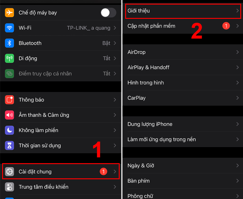 kiểm tra thời gian bảo hành trên iPhone/iPad từ cài đặt