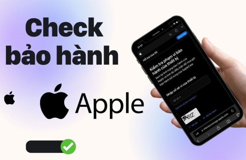 Kiểm tra thời gian bảo hành ngay trên iPhone/iPad, không cần số IMEI
