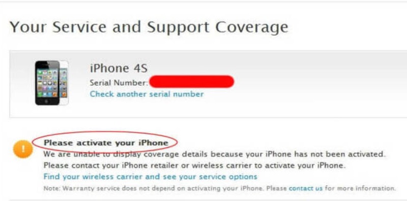 định nghĩa iphone chưa active
