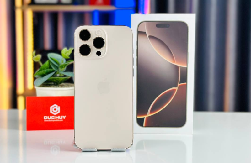 Dung lượng pin iPhone 16 Pro Max bao nhiêu w