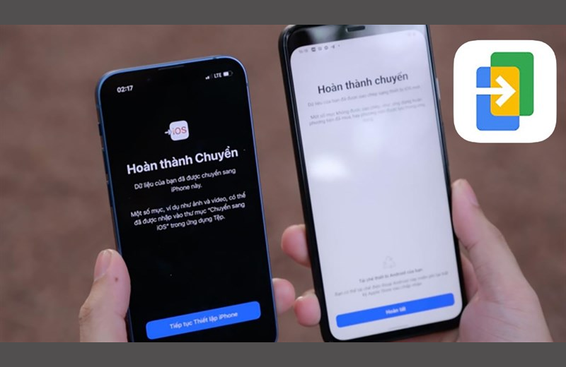 lưu ý khi sao lưu dữ liệu từ iphone sang android