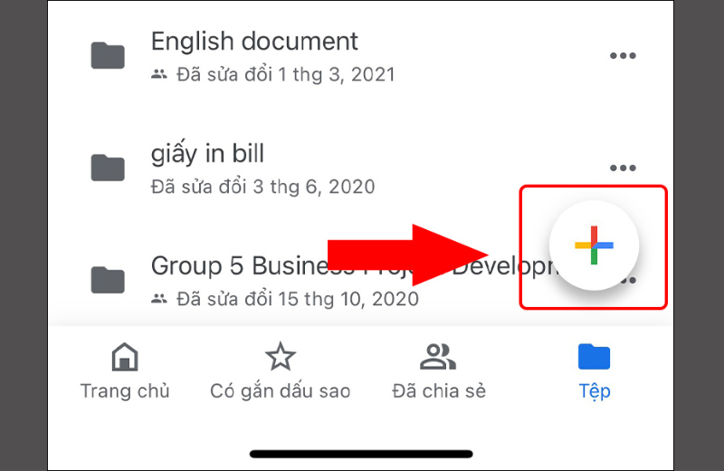 sao lưu dữ liệu khác 