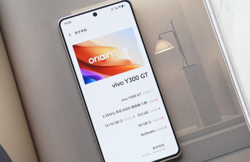 Y300 GT sở hữu cấu hình cao cấp 