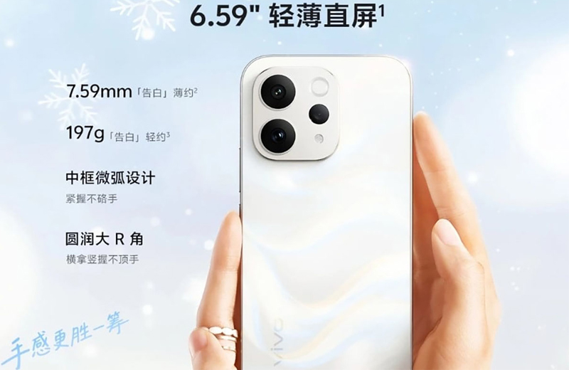 màn hình AMOLED 6,59 inch, độ phân giải 1,5K 120 Hz