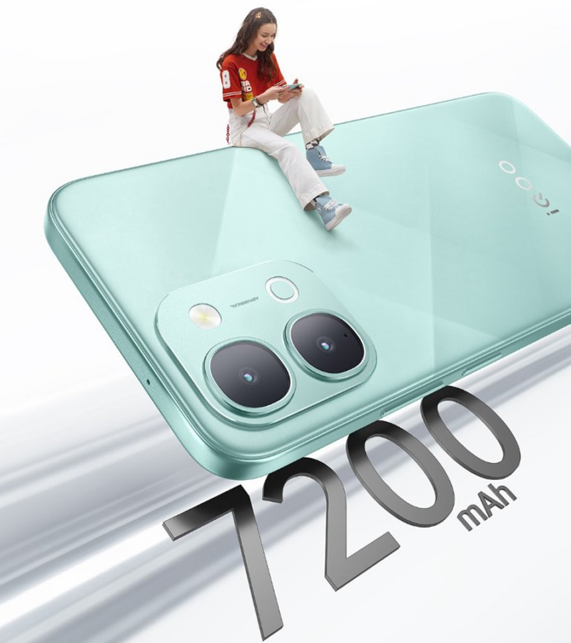 Pin khủng lớn nhất trong phân khúc 7.200mAh