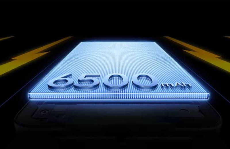Viên pin 6.500 mAh kết hợp sạc 15W