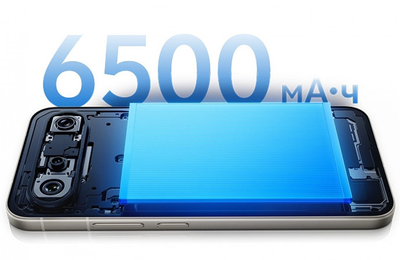 Pin 6.500mAh, SuperVOOC đến 80W