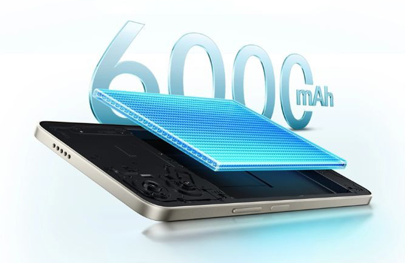 viên pin dung lượng 6.000mAh