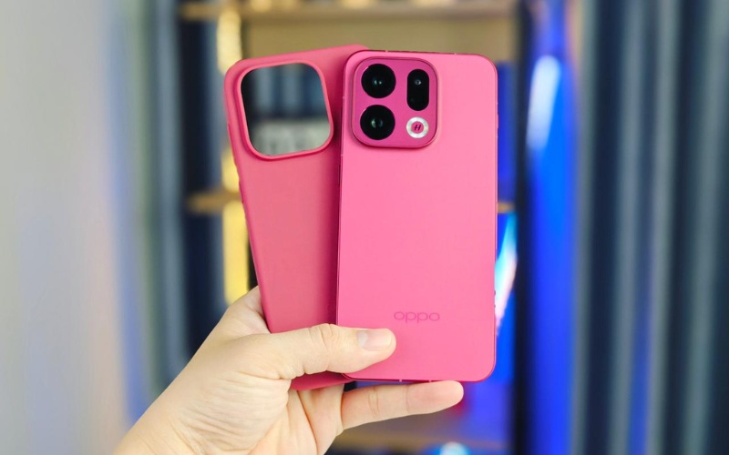 Trên tay màu đỏ của OPPO Find X9