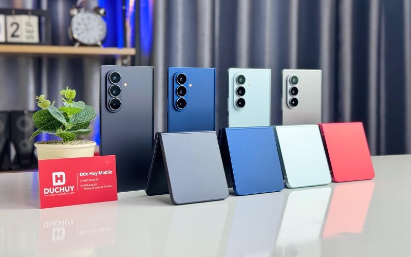 Samsung Galaxy Z Fold7 đủ 4 màu sắc độc đáo