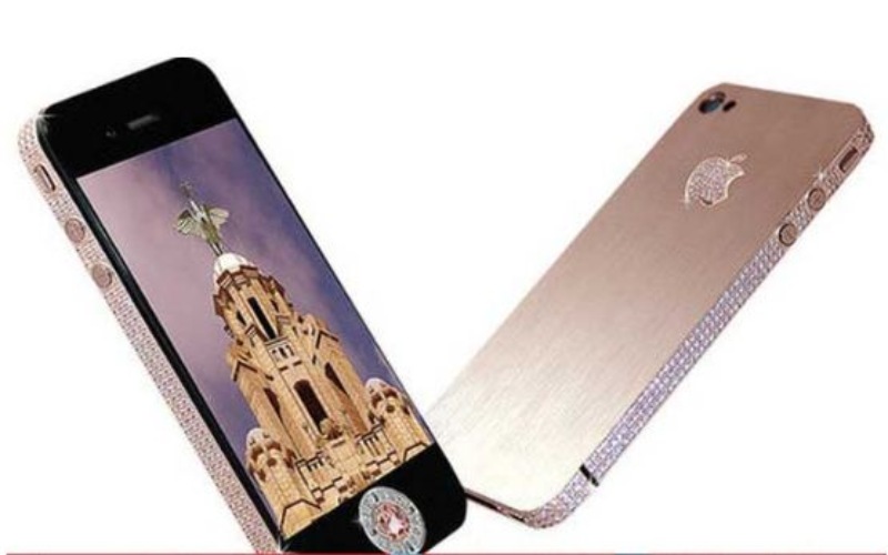 Stuart Hughes iPhone 4 Diamond Rose