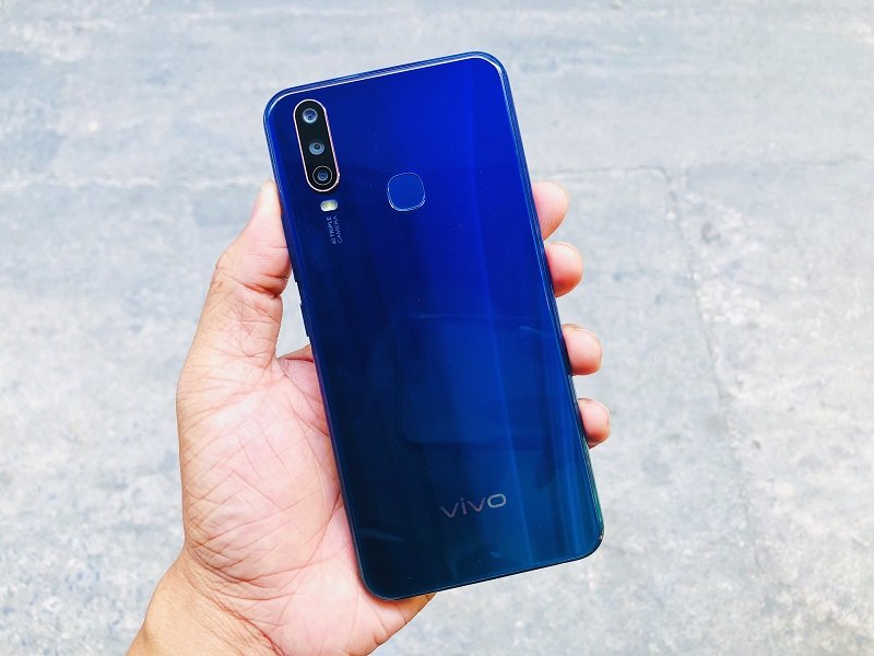 Vivo Y12 thiết kế